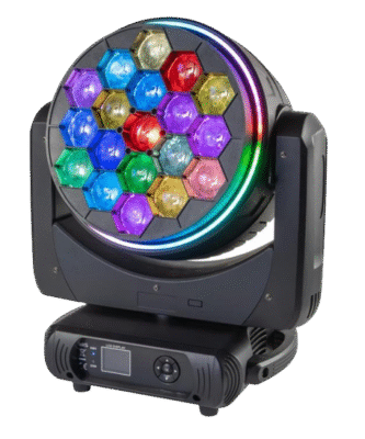 FLASH MOVING HEAD 19x40W PRO (8 szt.)