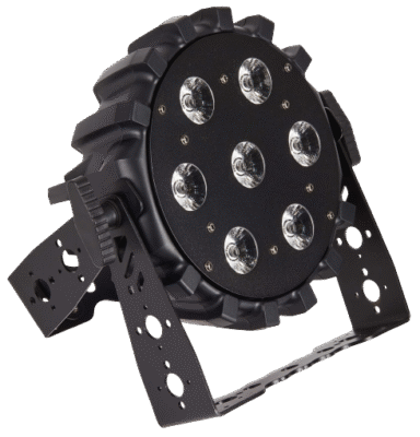 FLASH PROFESSIONAL LED PAR SLIM 7X10W WIRELESS (12 szt.)